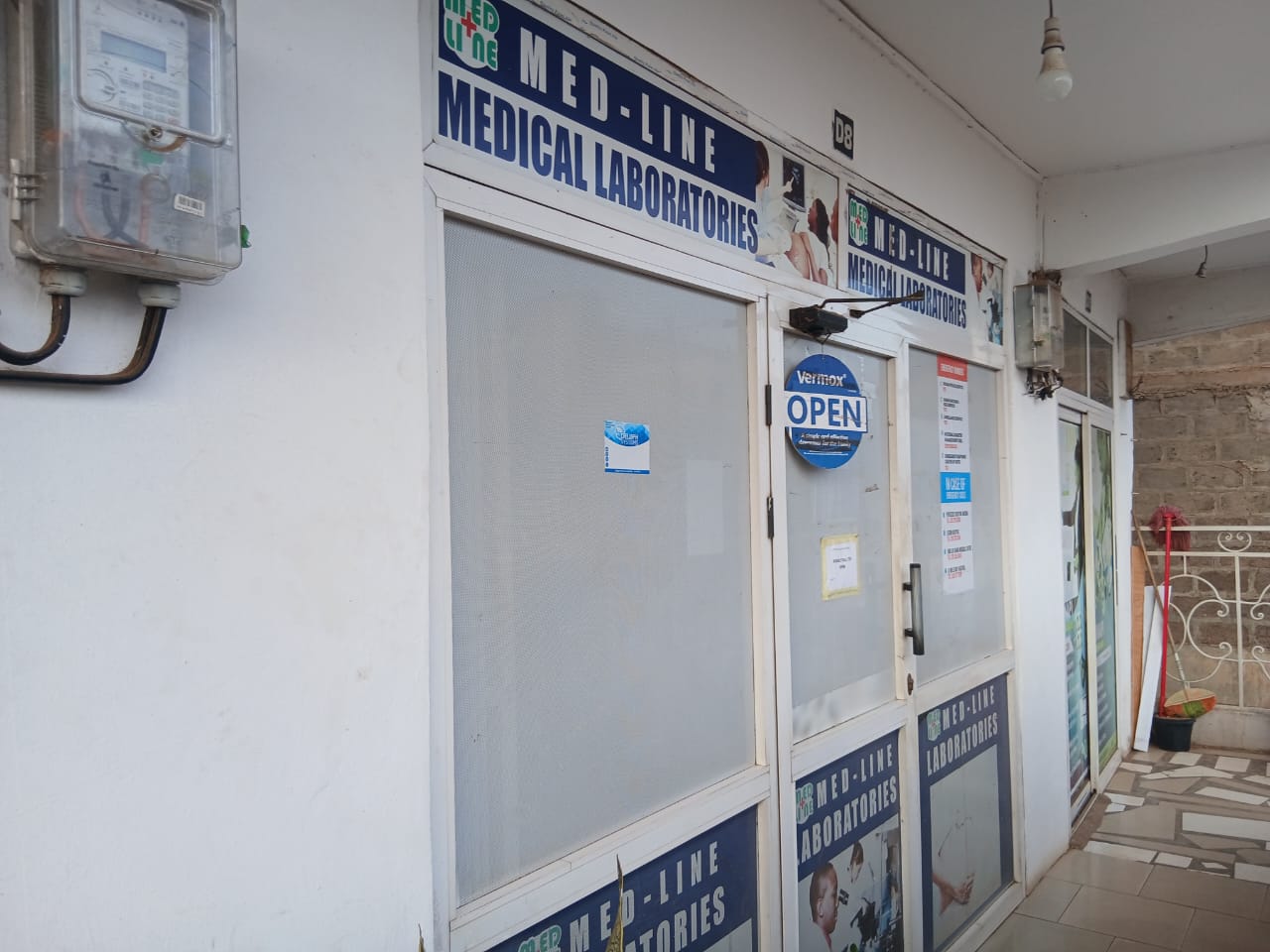 Adenta Branch MED-LINE entrance
